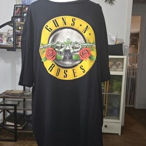 Guns N Roses Band T Shirt Men’s 3XL Black Graphic Tee Official Licensed